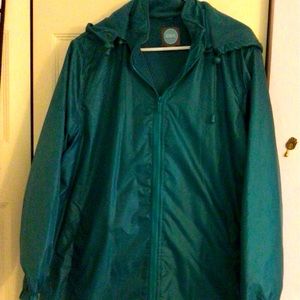 Ladies Longer length fleece lined water resistant parka